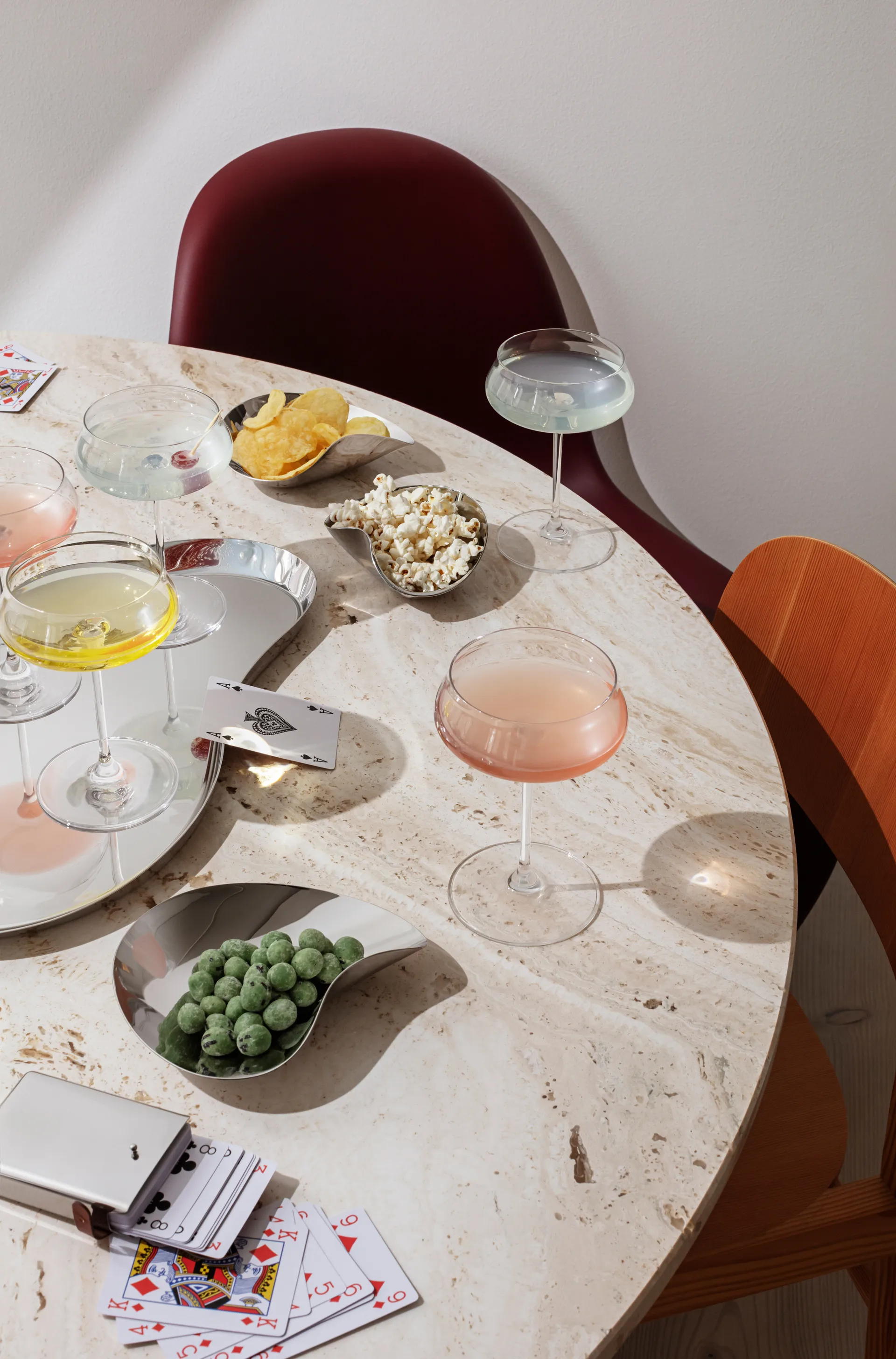 Indulgence Serviertablett 22x44cm, Edelstahl Georg Jensen