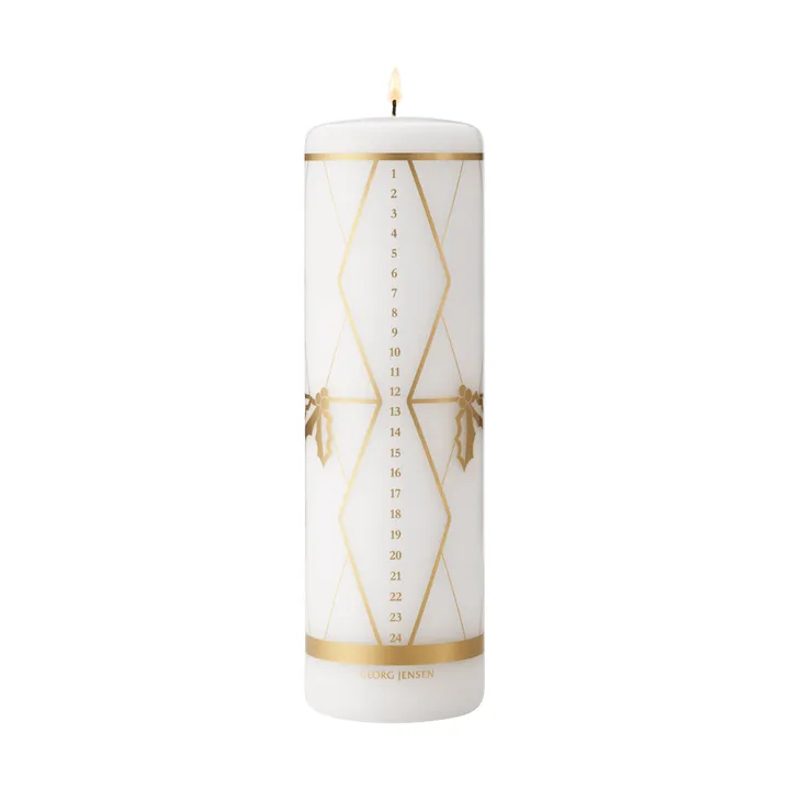 Kalenderkerze 2026 - Goldprägung - Georg Jensen