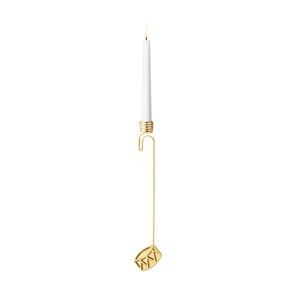 Kerzenhalter des Jahres 2026, Trommel, Gold Georg Jensen