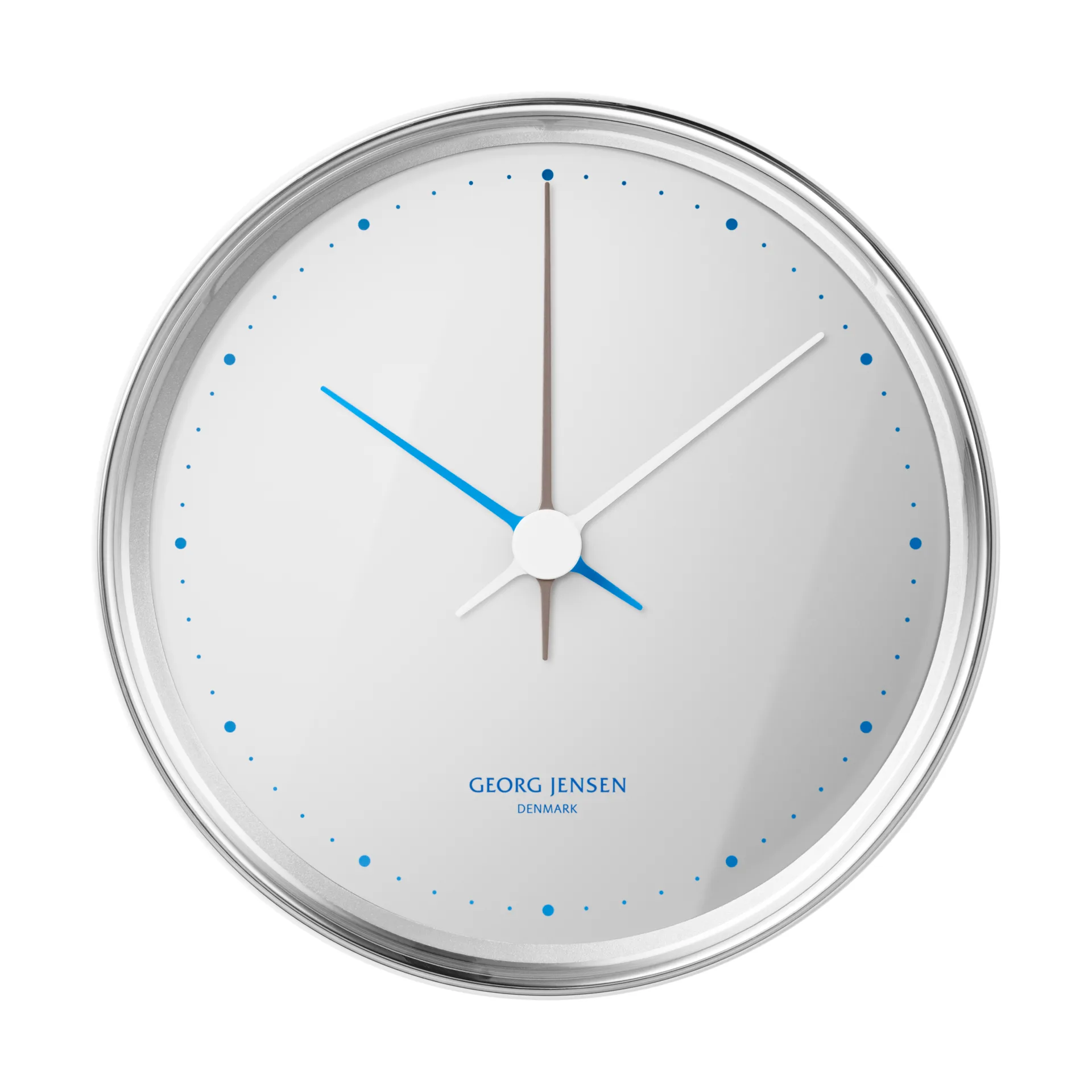 Koppel Wanduhr Ø10 cm, Mirror Echo Georg Jensen