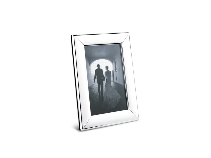 Moderner Fotorahmen 10x15 cm, Edelstahl Georg Jensen