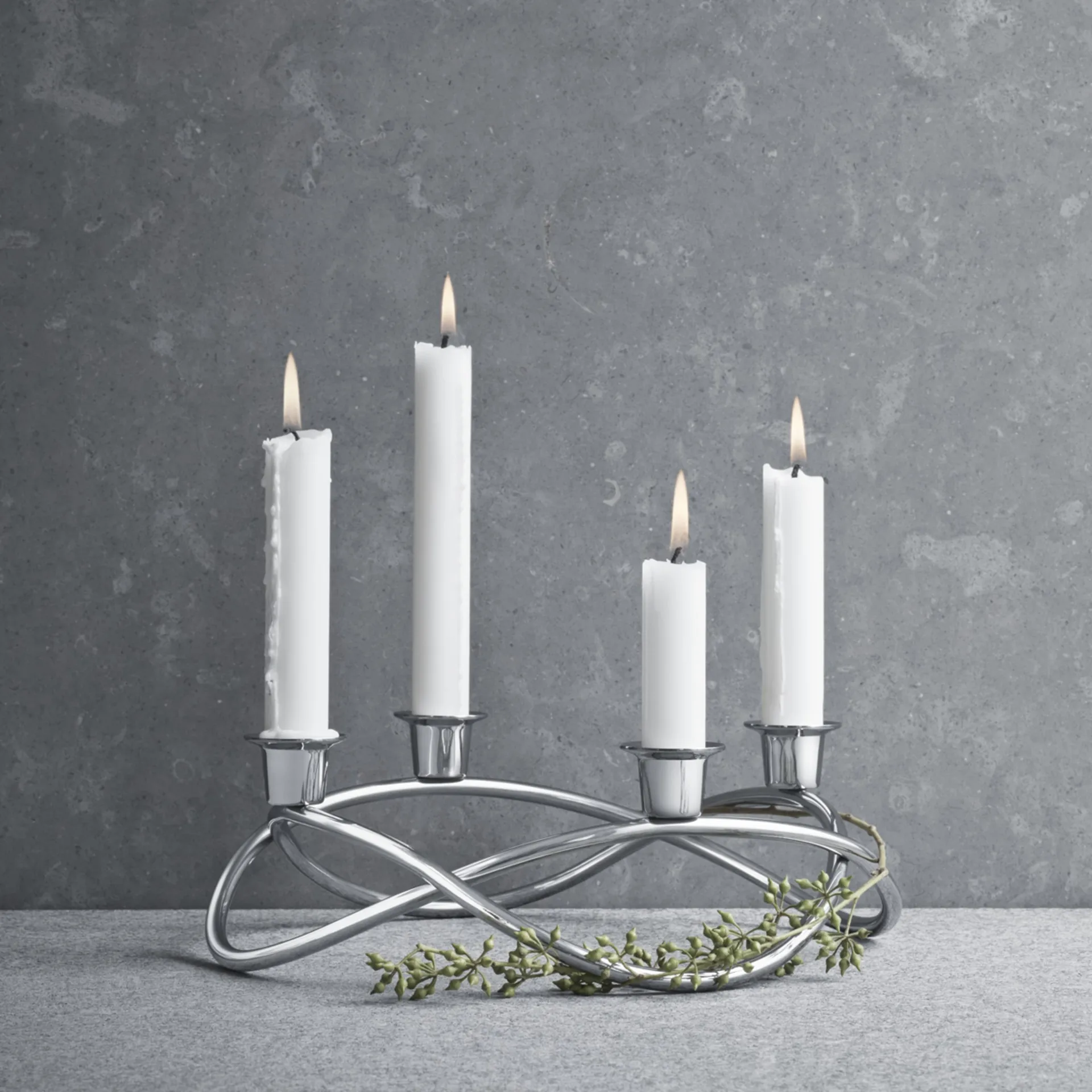 Season Kerzenleuchter Ø26 cm, Glänzend Georg Jensen