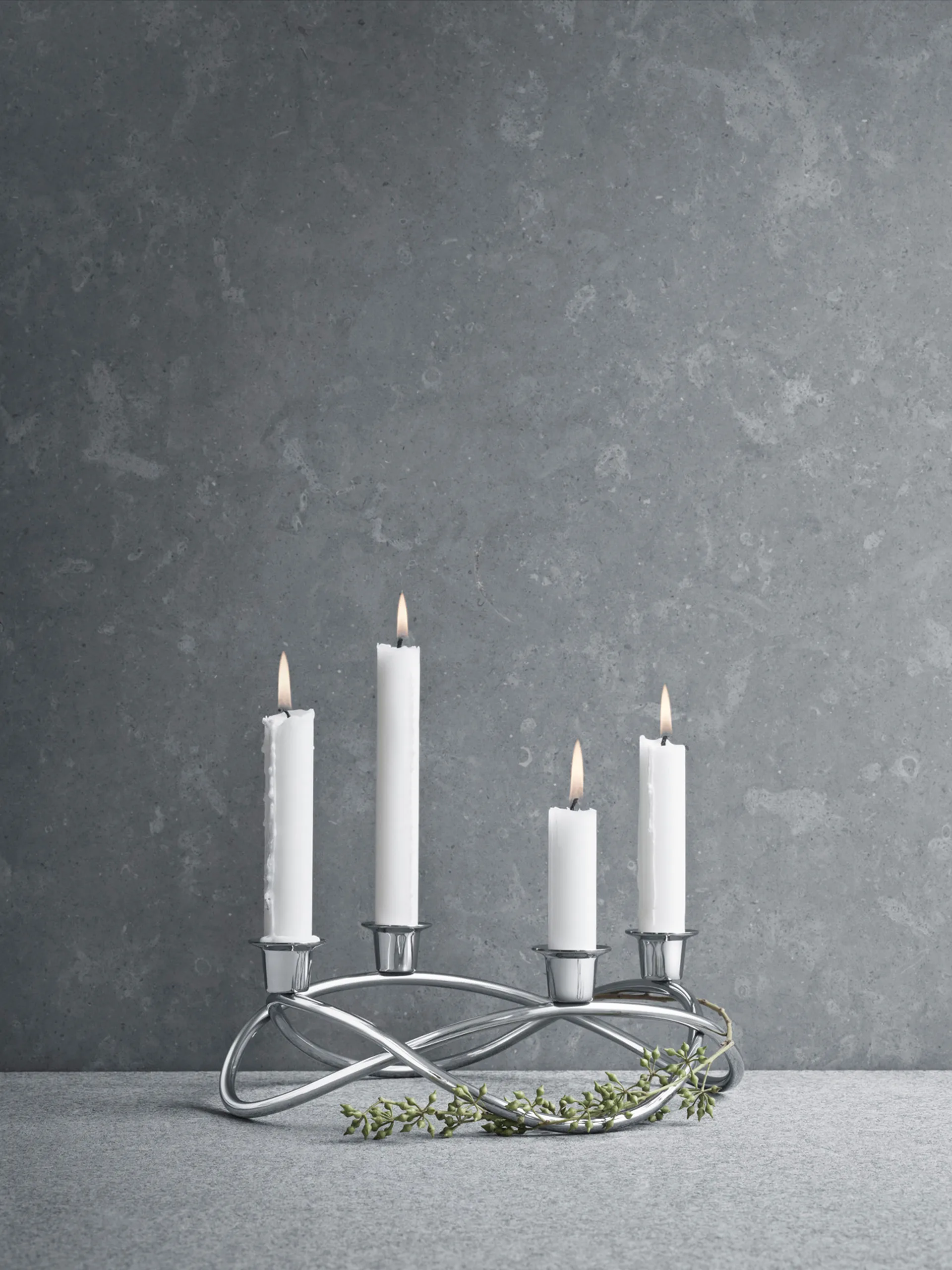 Season Kerzenleuchter Ø26 cm, Glänzend Georg Jensen