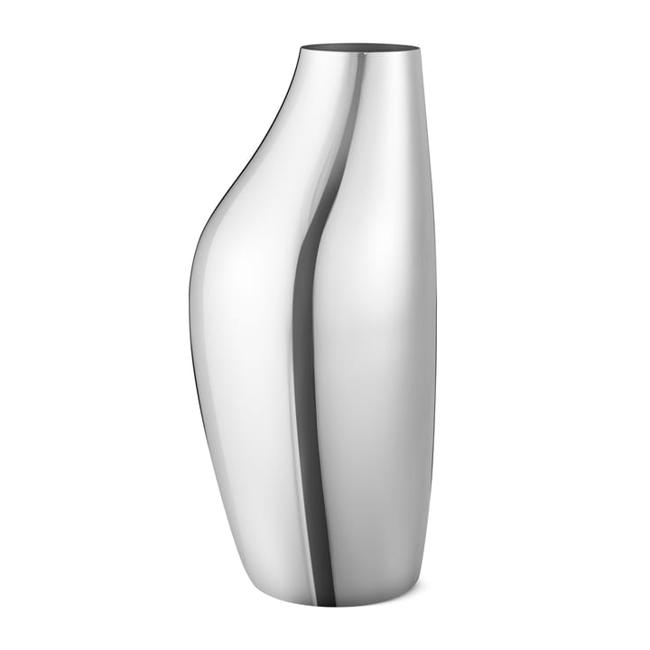 Sky Bodenvase 46cm, Edelstahl Georg Jensen