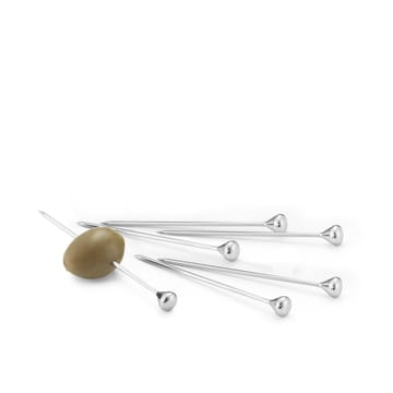 Sky Cocktail-Sticks 6er Pack - Edelstahl - Georg Jensen