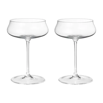 Sky Cocktailglas coupe 25 cl 2er Pack - Klar - Georg Jensen