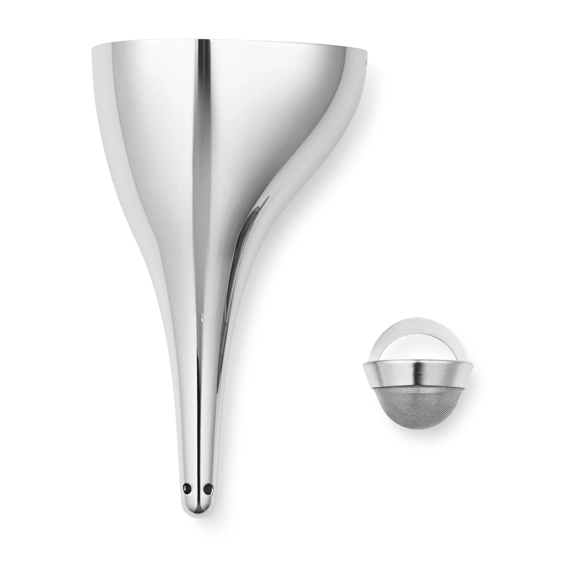 Sky Dekanter mit Filter, Edelstahl Georg Jensen