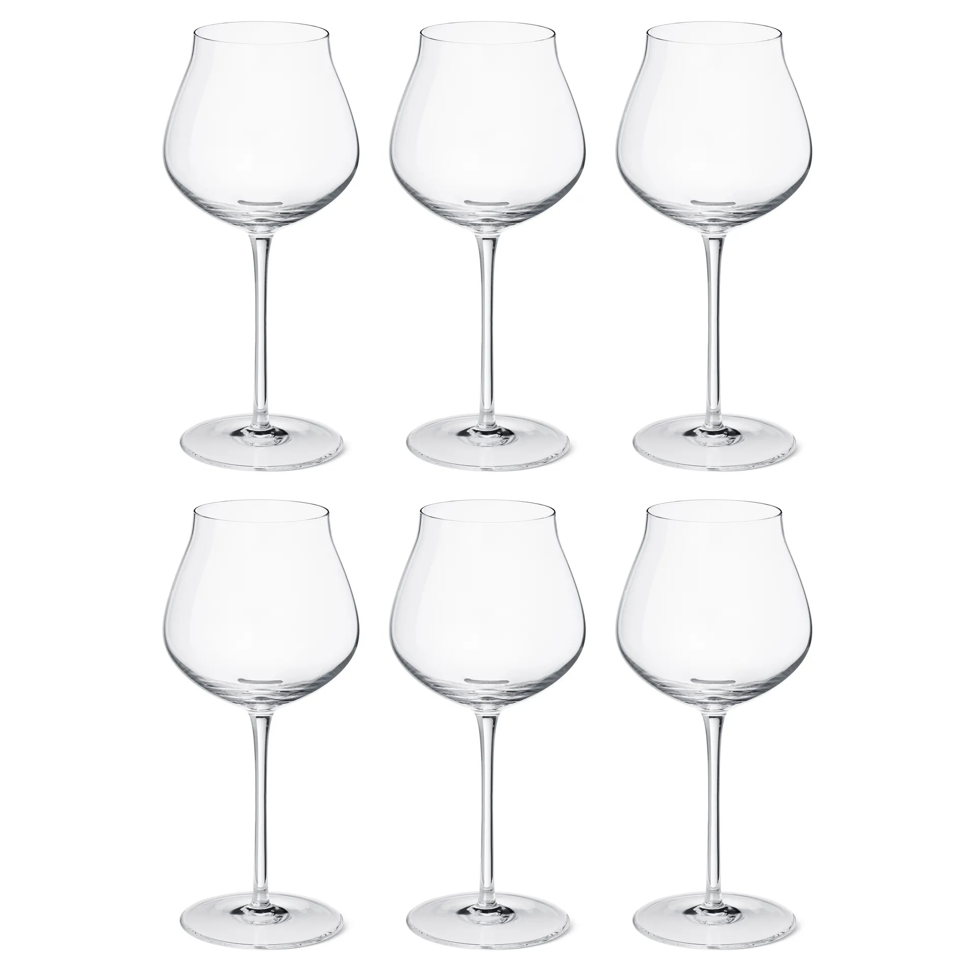Sky Rotweinglas 50cl 6er Pack, Kristallin Georg Jensen
