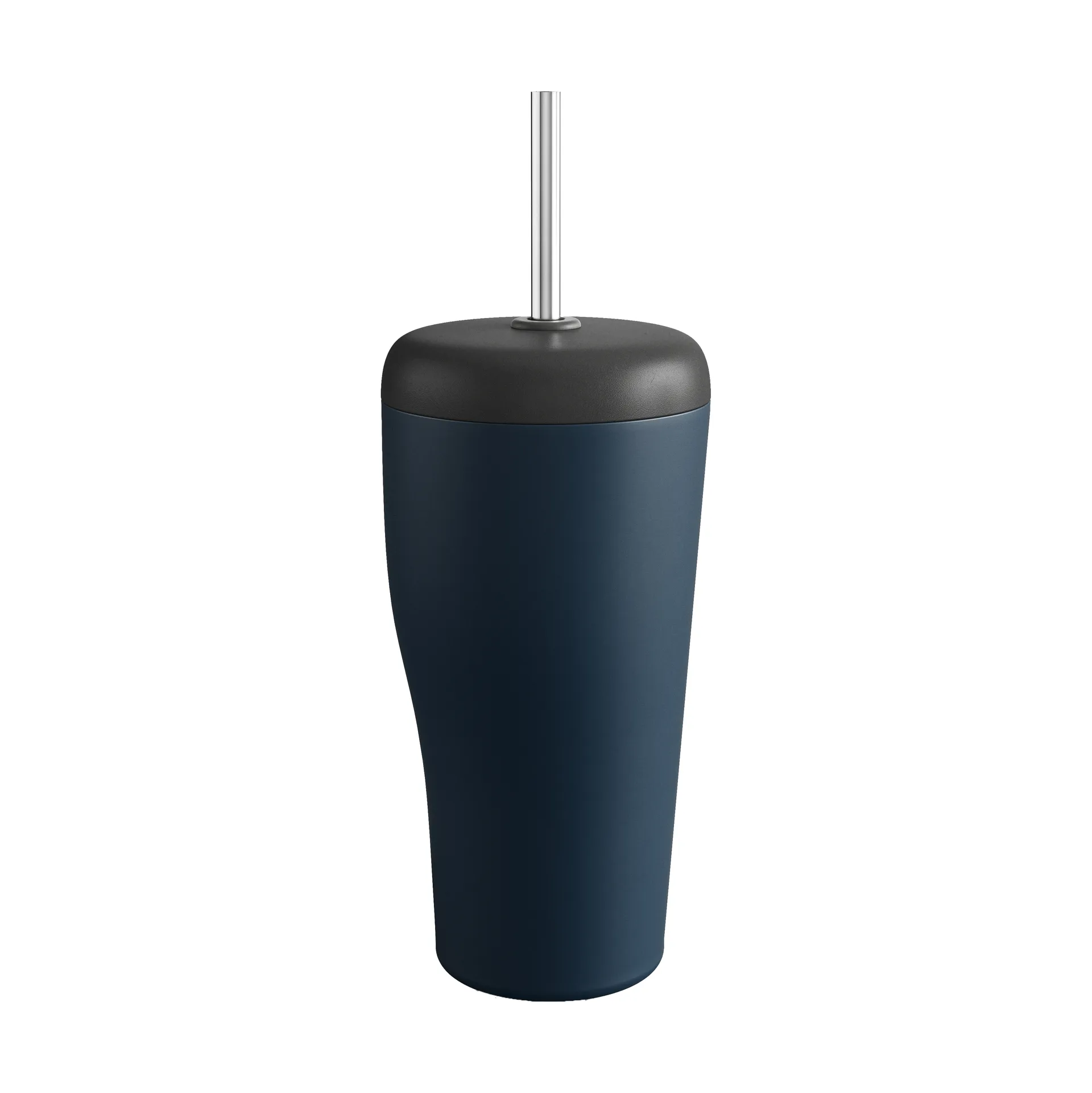 Sky Thermobecher mit Strohhalm 40 cl, Blau Georg Jensen