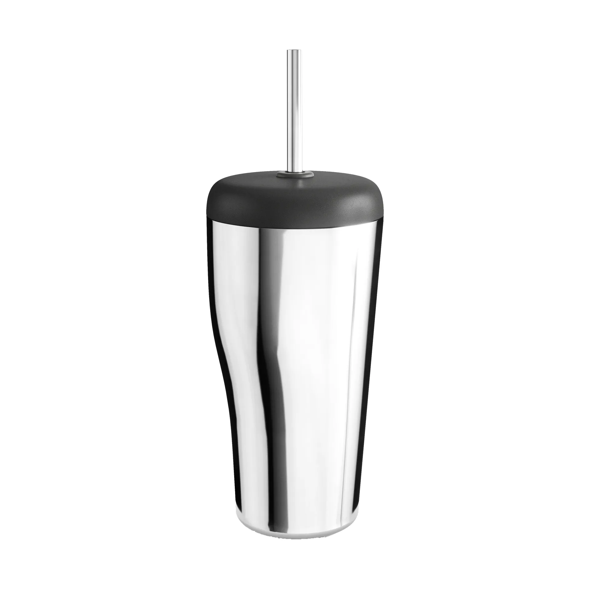 Sky Thermobecher mit Strohhalm 40 cl, Edelstahl Georg Jensen