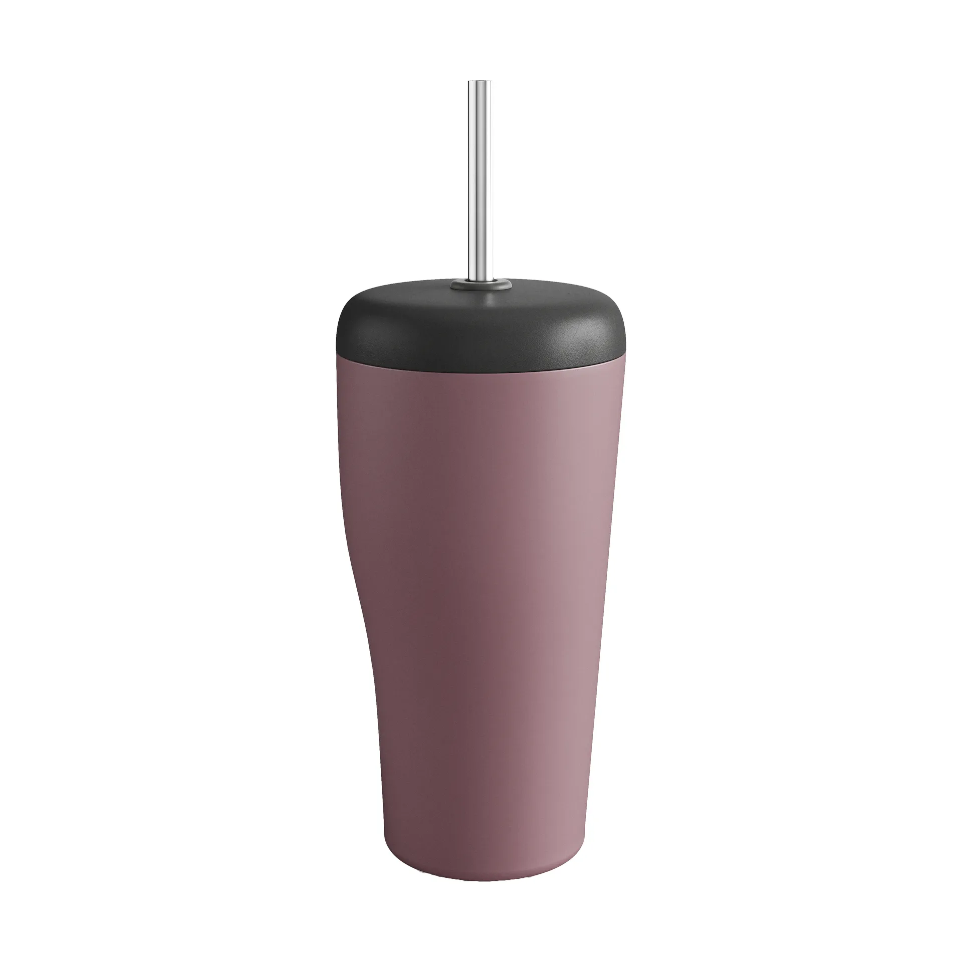 Sky Thermobecher mit Strohhalm 40 cl, Rosa Georg Jensen
