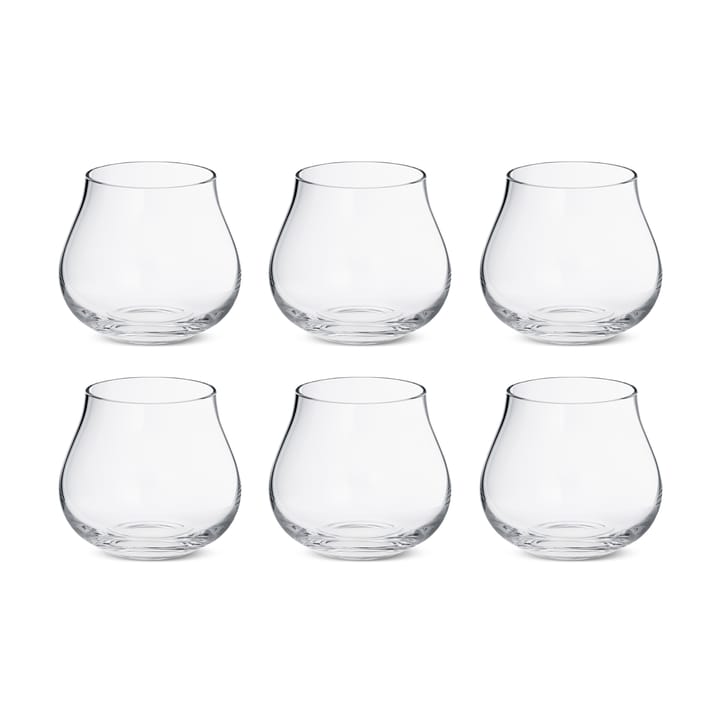 Sky Wasserglas flach 38cl 6er Pack, Kristallin Georg Jensen