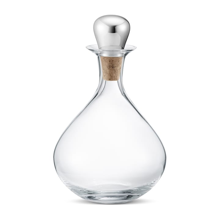 Sky Weinkaraffe mit Korken 145cl, Edelstahl Georg Jensen