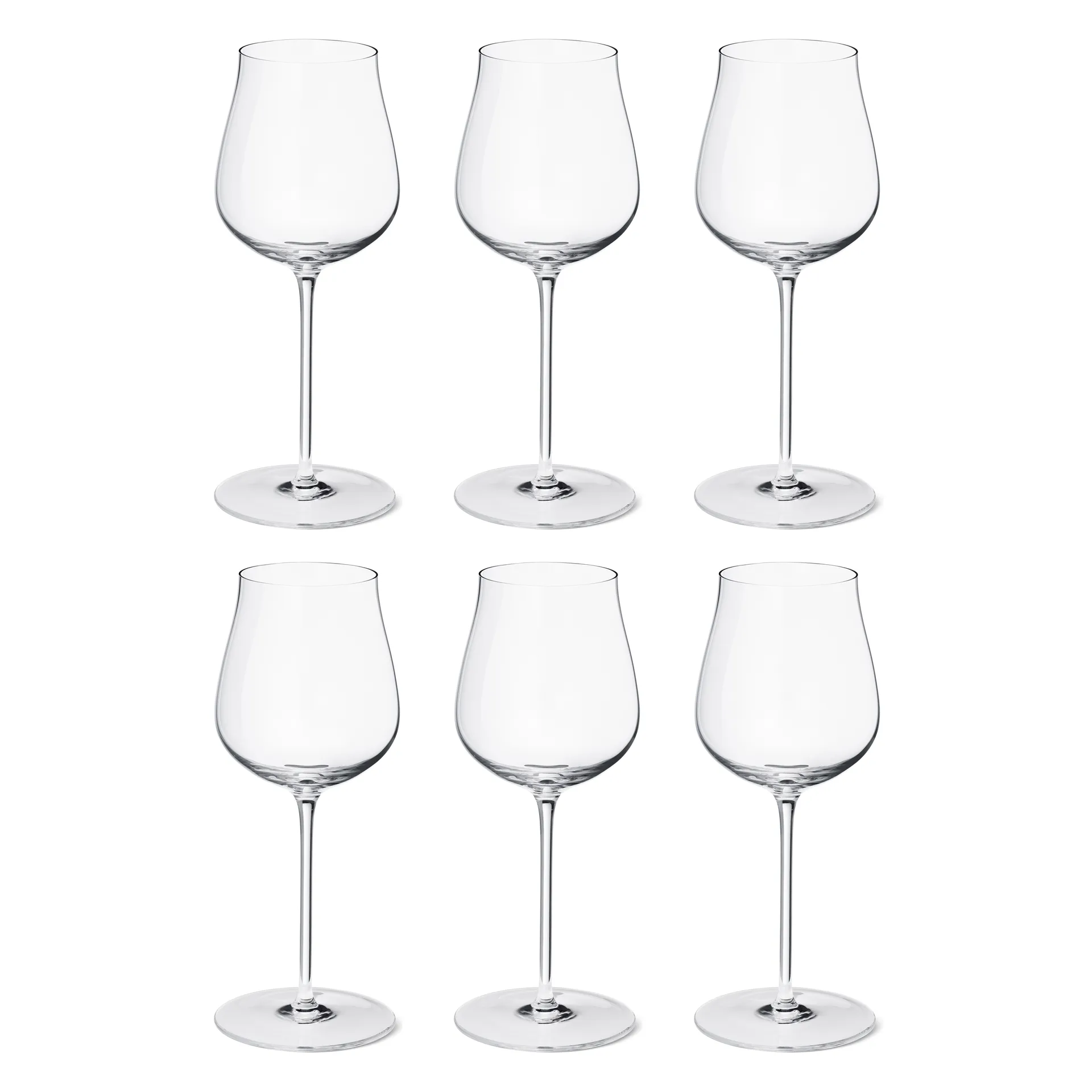 Sky Weißweinglas 35cl 6er Pack, Kristallin Georg Jensen