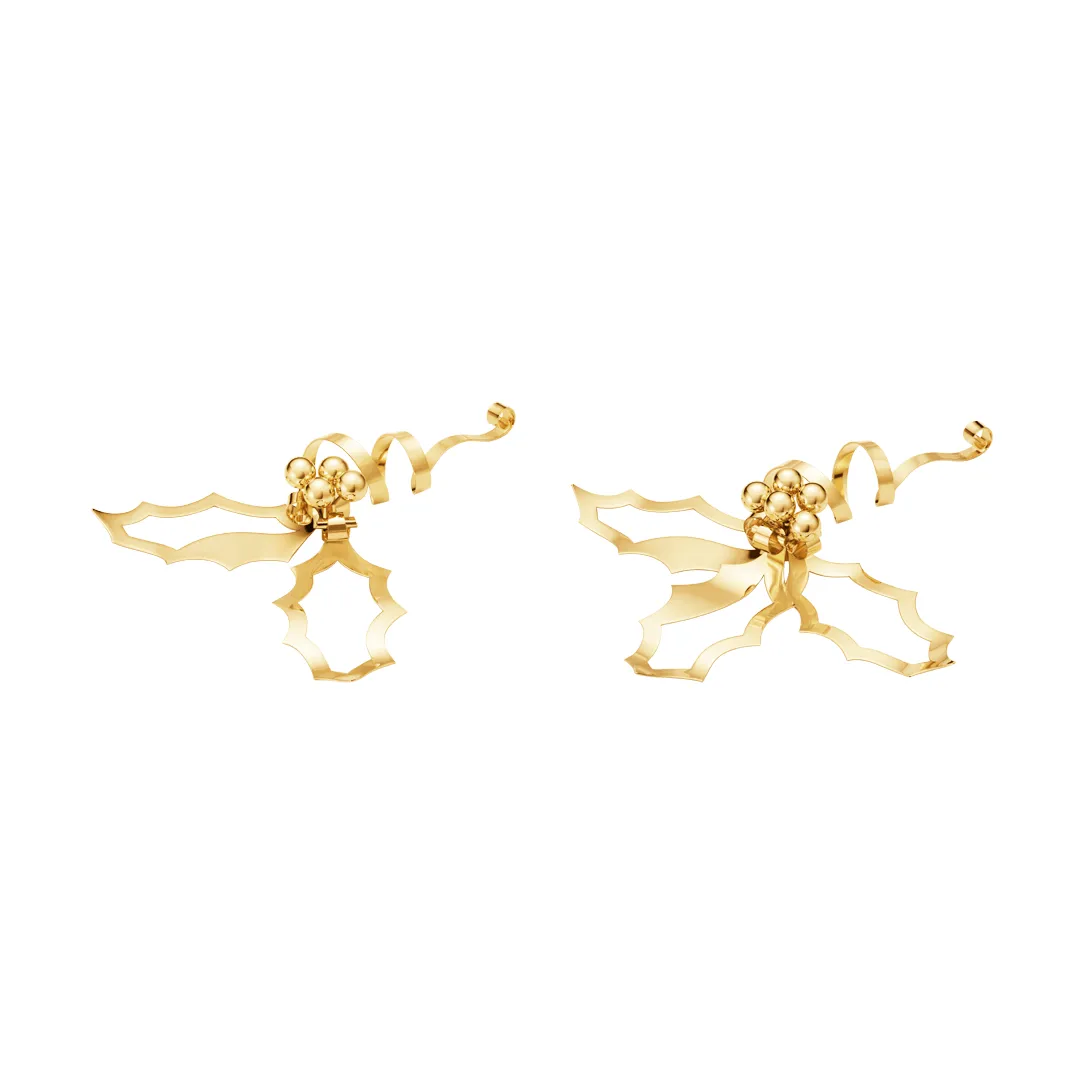 Weihnachtsdekoration für den Tisch 2026, Gold, 2-teilig Georg Jensen