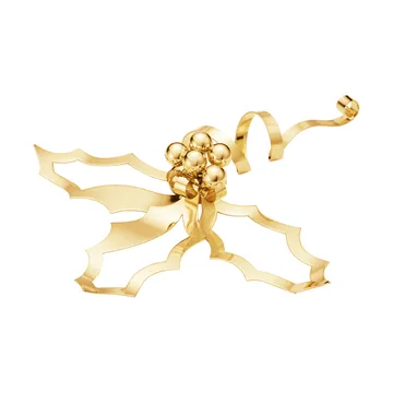 Weihnachtsdekoration für den Tisch 2026 - Gold, groß - Georg Jensen