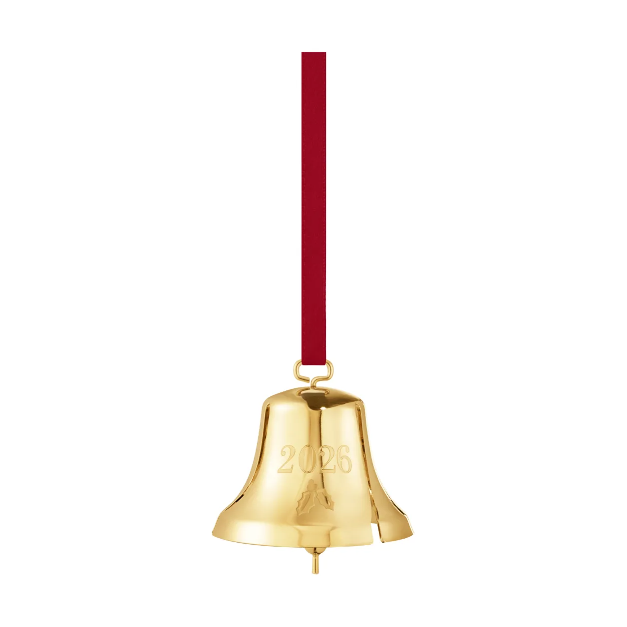 Weihnachtsglocke 2026, Gold Georg Jensen