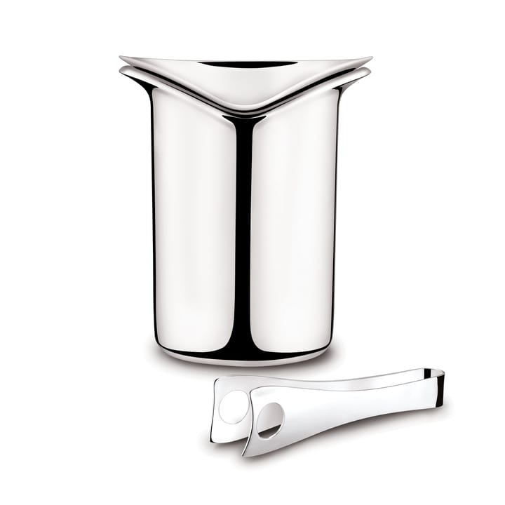 Wine Eiseimer mit Zange - 21cm - Georg Jensen