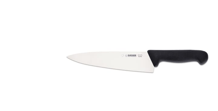 Geisser Küchenmesser 20 cm, Schwarz Giesser