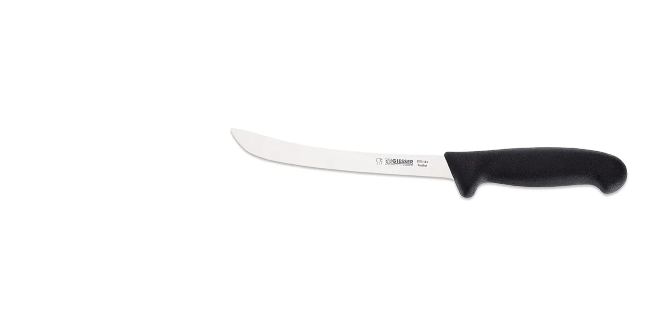 Giesser Filetmesser 18 cm, Stahl-schwarz Giesser