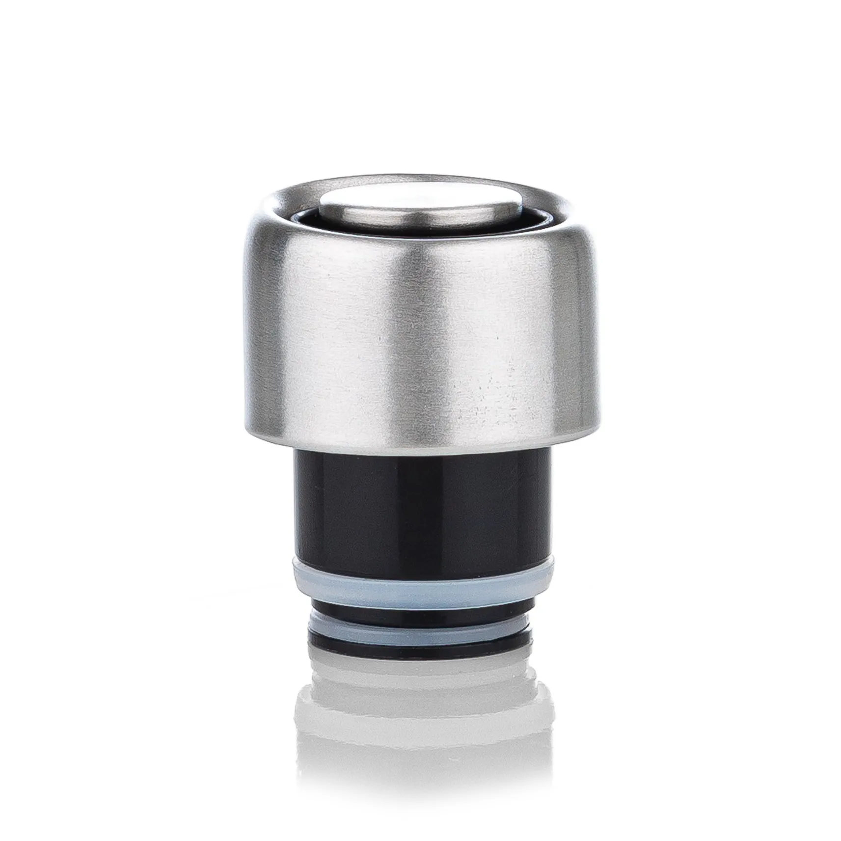 Glacial Sportdeckel für Wasserflasche 280/400 ml, Stainless steel Glacial