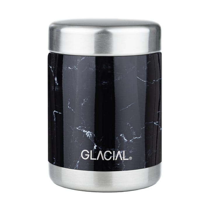 Glacial Thermosbehälter 350 ml, Black marble Glacial