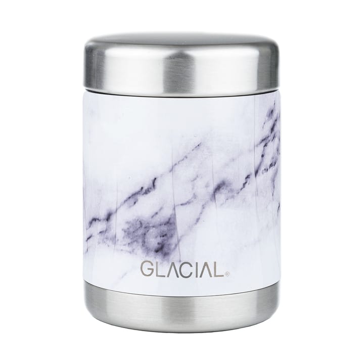 Glacial Thermosbehälter 350 ml, White marble Glacial