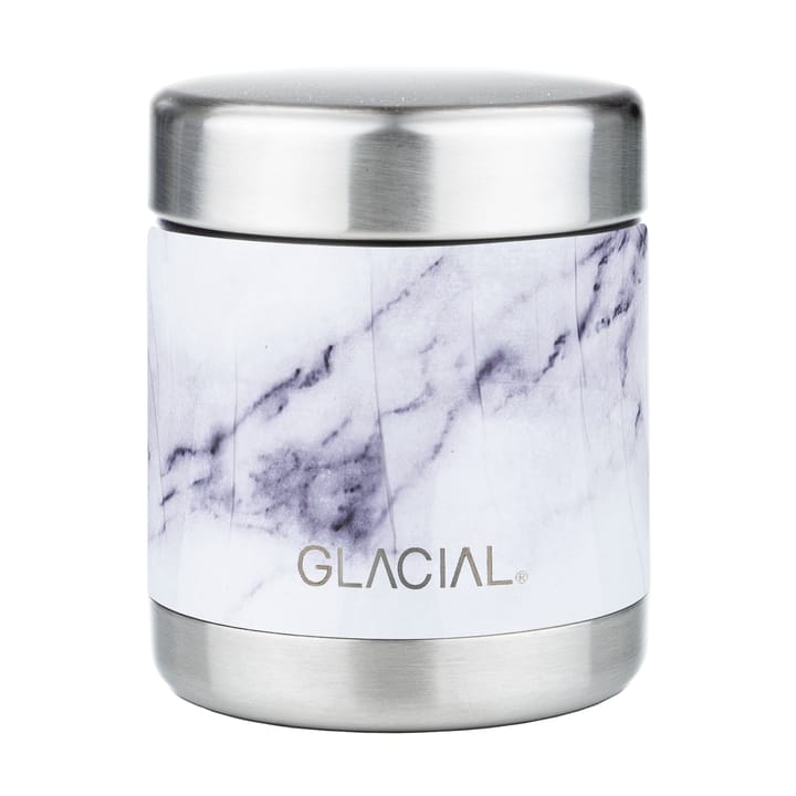 Glacial Thermosbehälter 450 ml, White marble Glacial