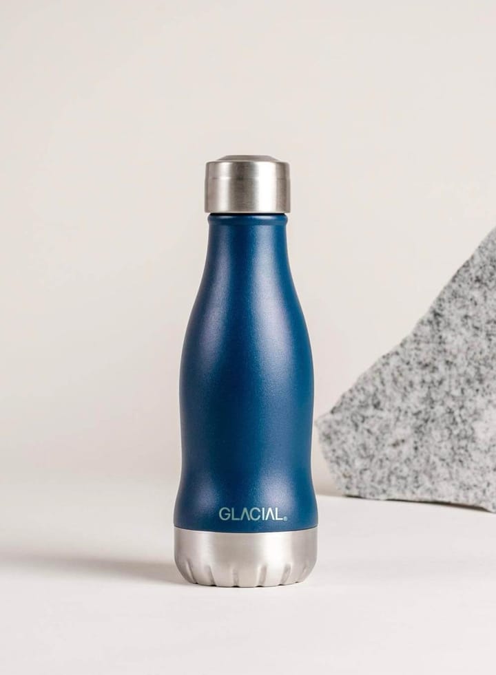 Glacial Wasserflasche 280 ml, Matte navy Glacial