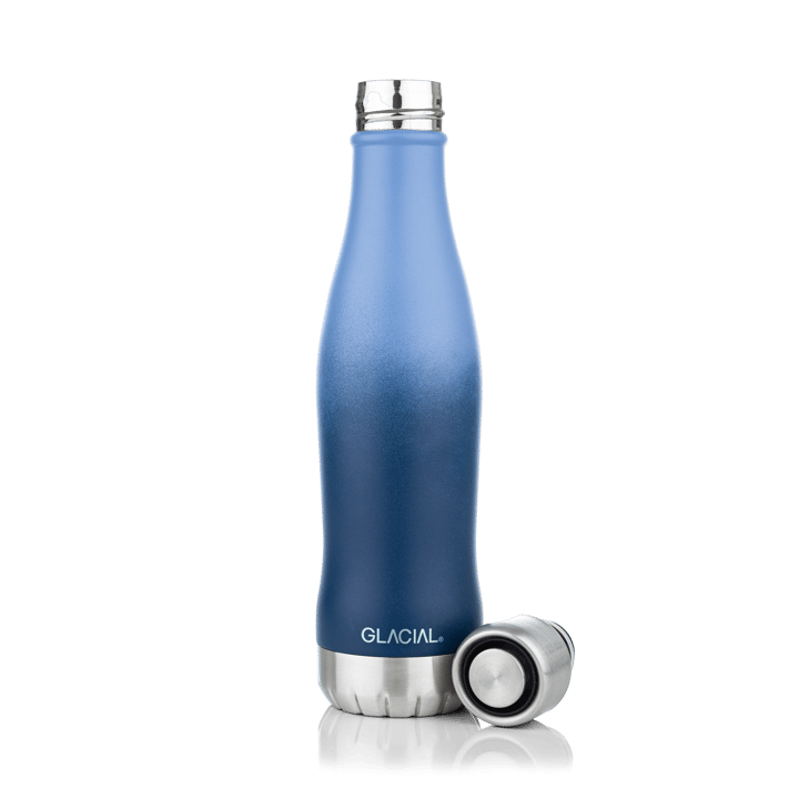 Glacial Wasserflasche active 400 ml, Blue fade Glacial