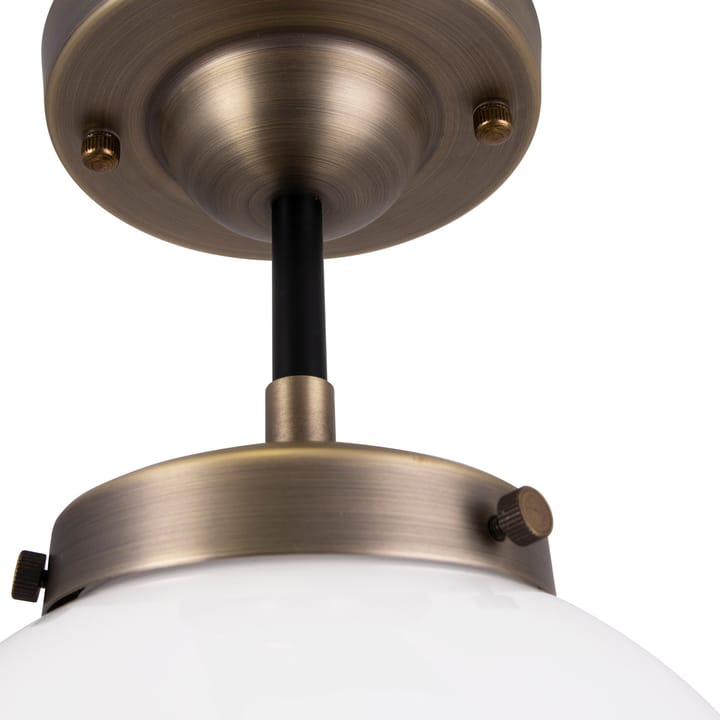 Alley Deckenleuchte IP44, Antik Messing-weiß Globen Lighting