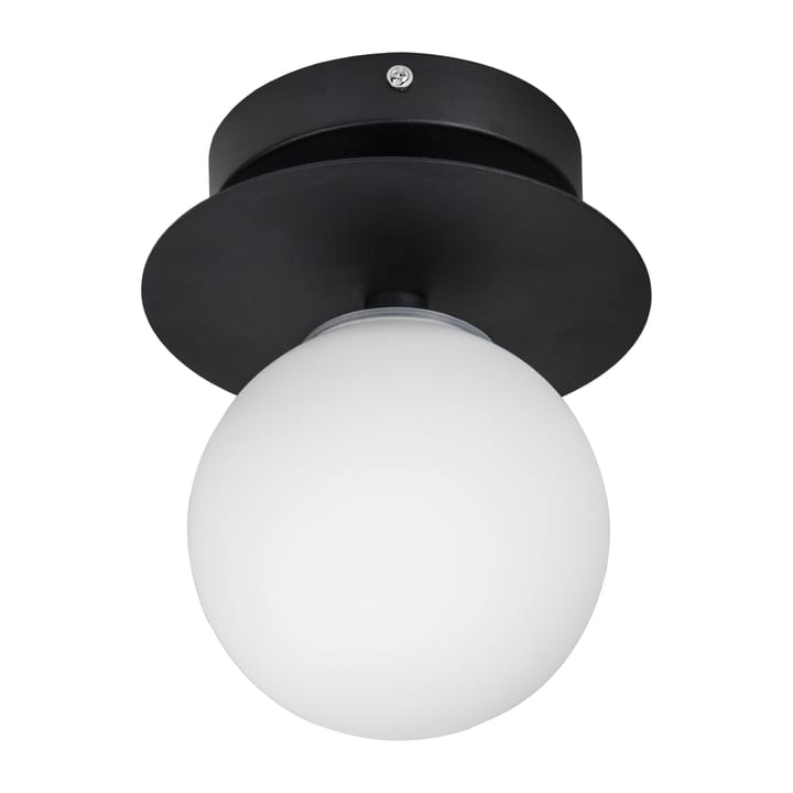 Art Deco IP44 Wandleuchte, Schwarz-weiß Globen Lighting