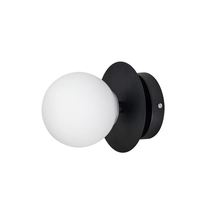 Art Deco IP44 Wandleuchte, Weiß/schwarz Globen Lighting