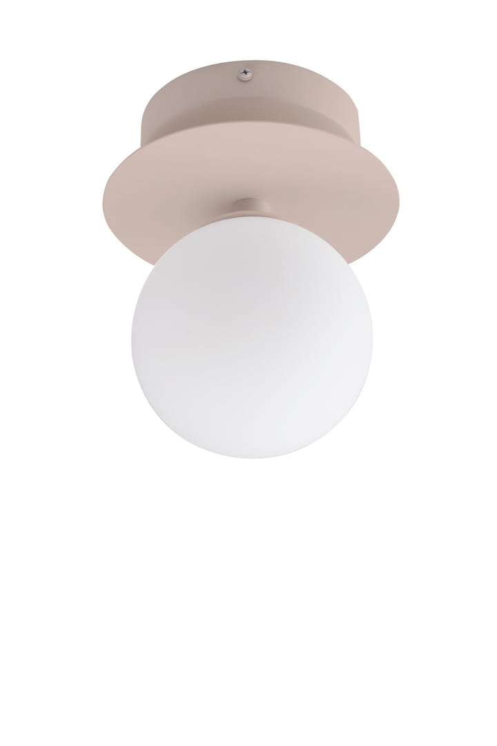 Art Deco IP44 Wandleuchte/Deckenleuchte, Mud-weiß Globen Lighting
