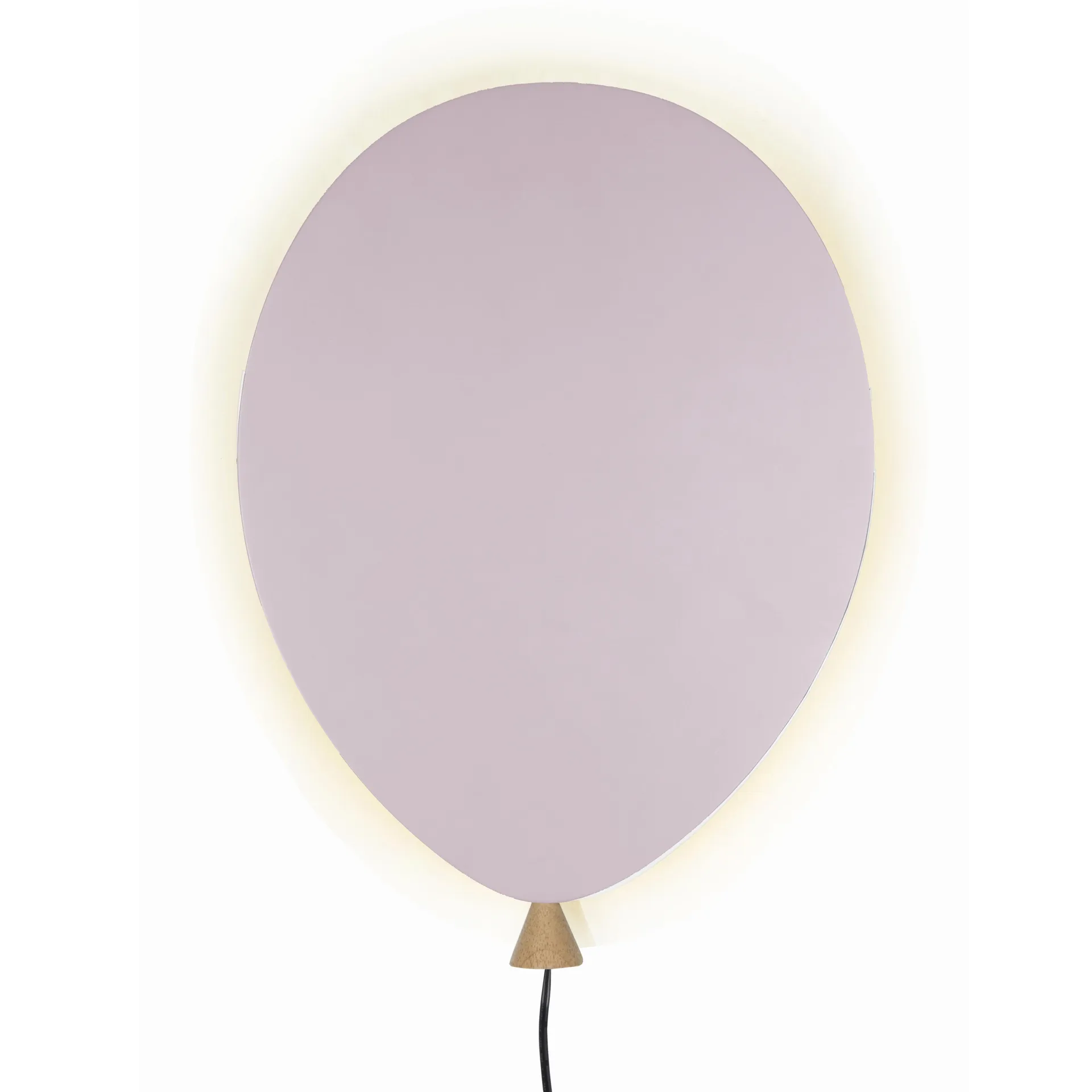 Balloon Wandleuchte, Rosa-Esche Globen Lighting