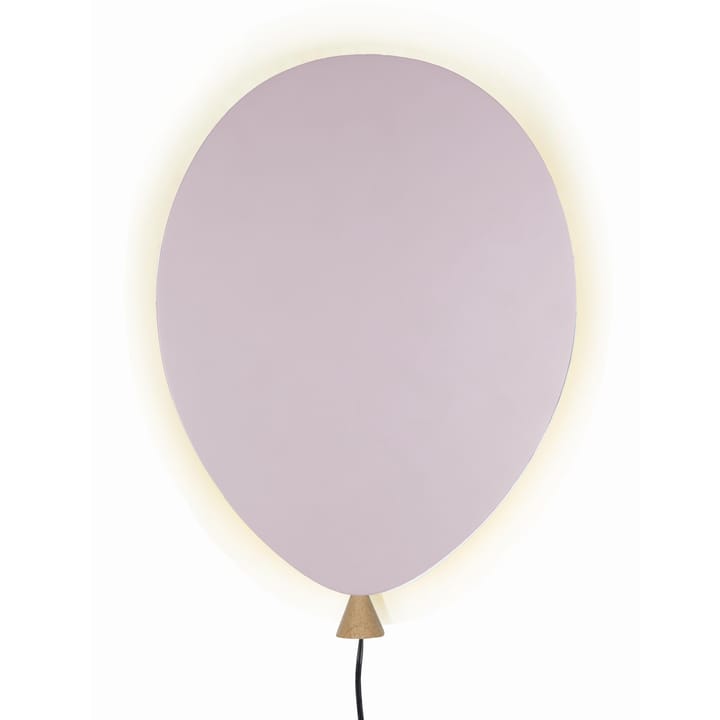 Balloon Wandleuchte, Rosa-Esche Globen Lighting