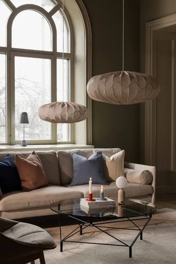 Bladwerk Lampenschirm Ø50 cm - Beige - Globen Lighting