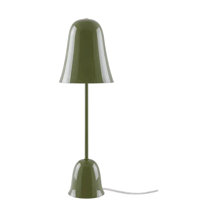 Blåklockan Tischlampe - Olivgrün (grün), Ø16xH50 cm - Globen Lighting
