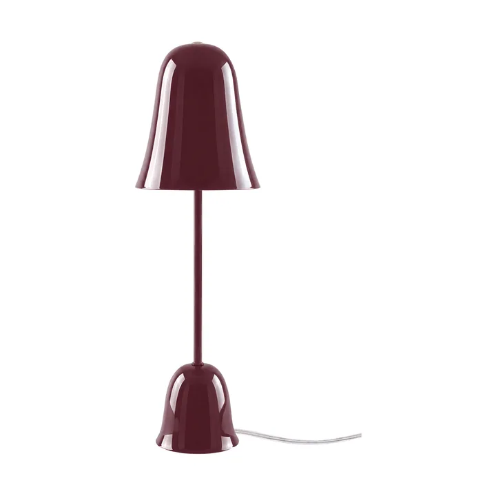 Blåklockan Tischlampe - Winröd (Rot), Ø16xH50 cm - Globen Lighting