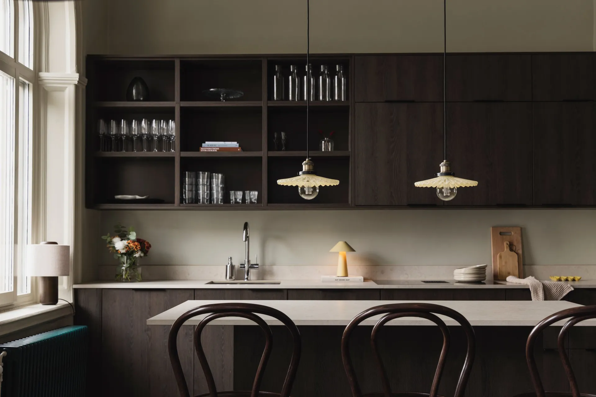 Cobbler Pendelleuchte Ø25cm, Creme Globen Lighting