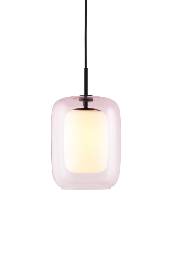 Cuboza Pendelleuchte Ø20cm, Pfirsich-weiß Globen Lighting