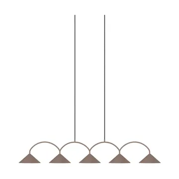 Curve Pendelleuchte 5 - Mokka - Globen Lighting