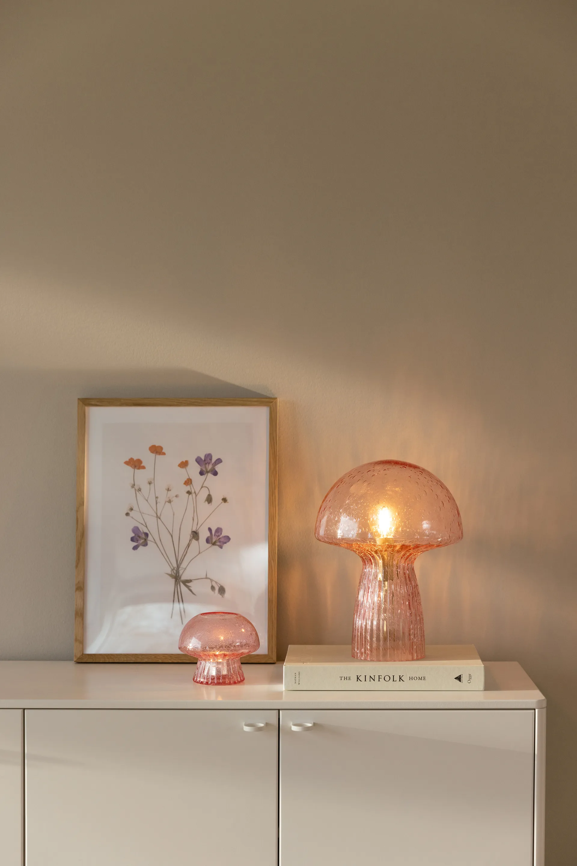 Fungo 12 Teelichthalter Special Edition, Rosa Globen Lighting