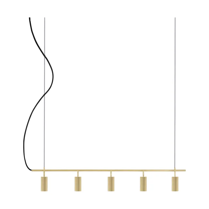 Hubble 5 Long plafond - Gebürstetes Messing - Globen Lighting