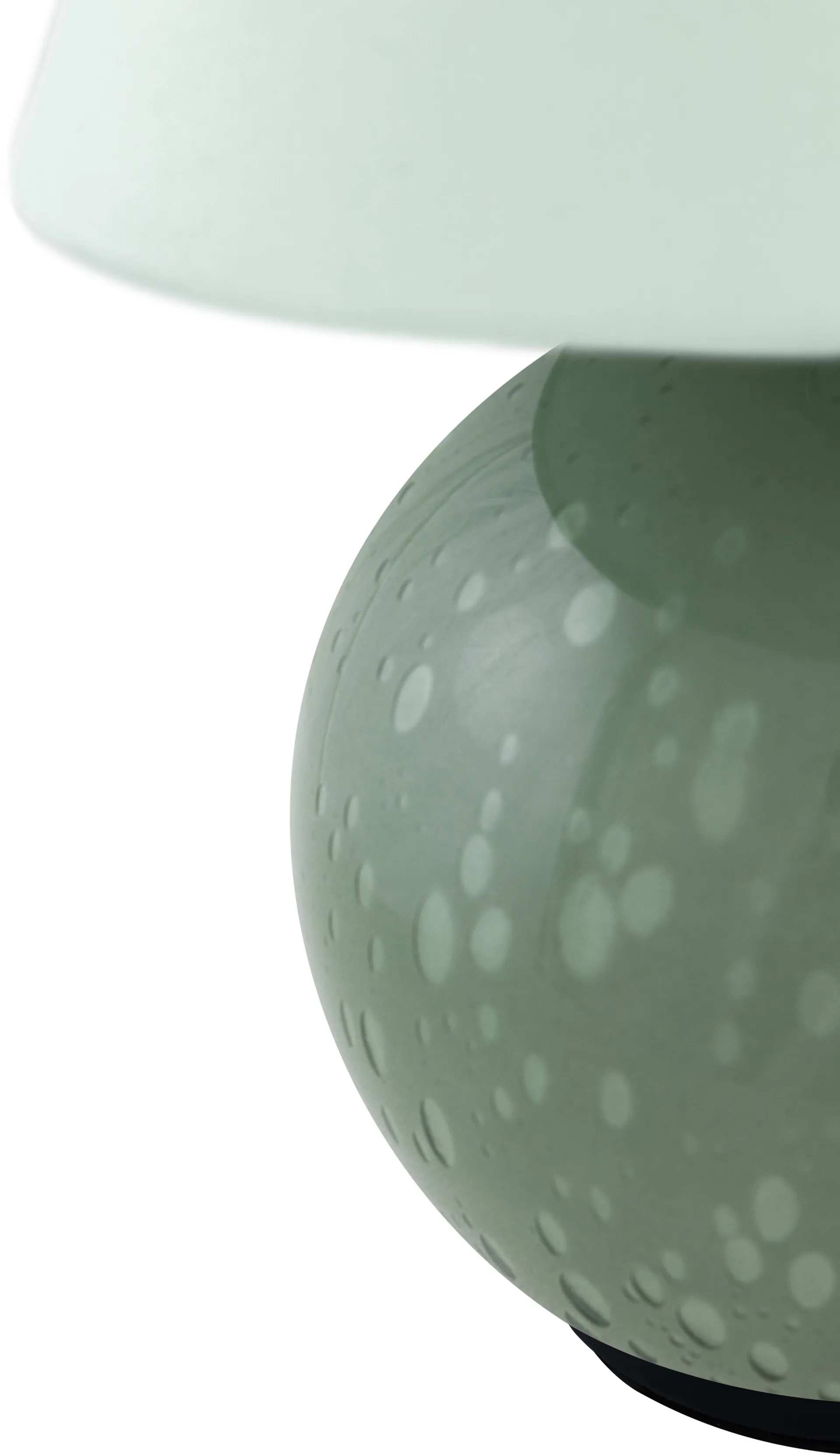 Iris 16 tragbare Tischlampe, Grün Globen Lighting