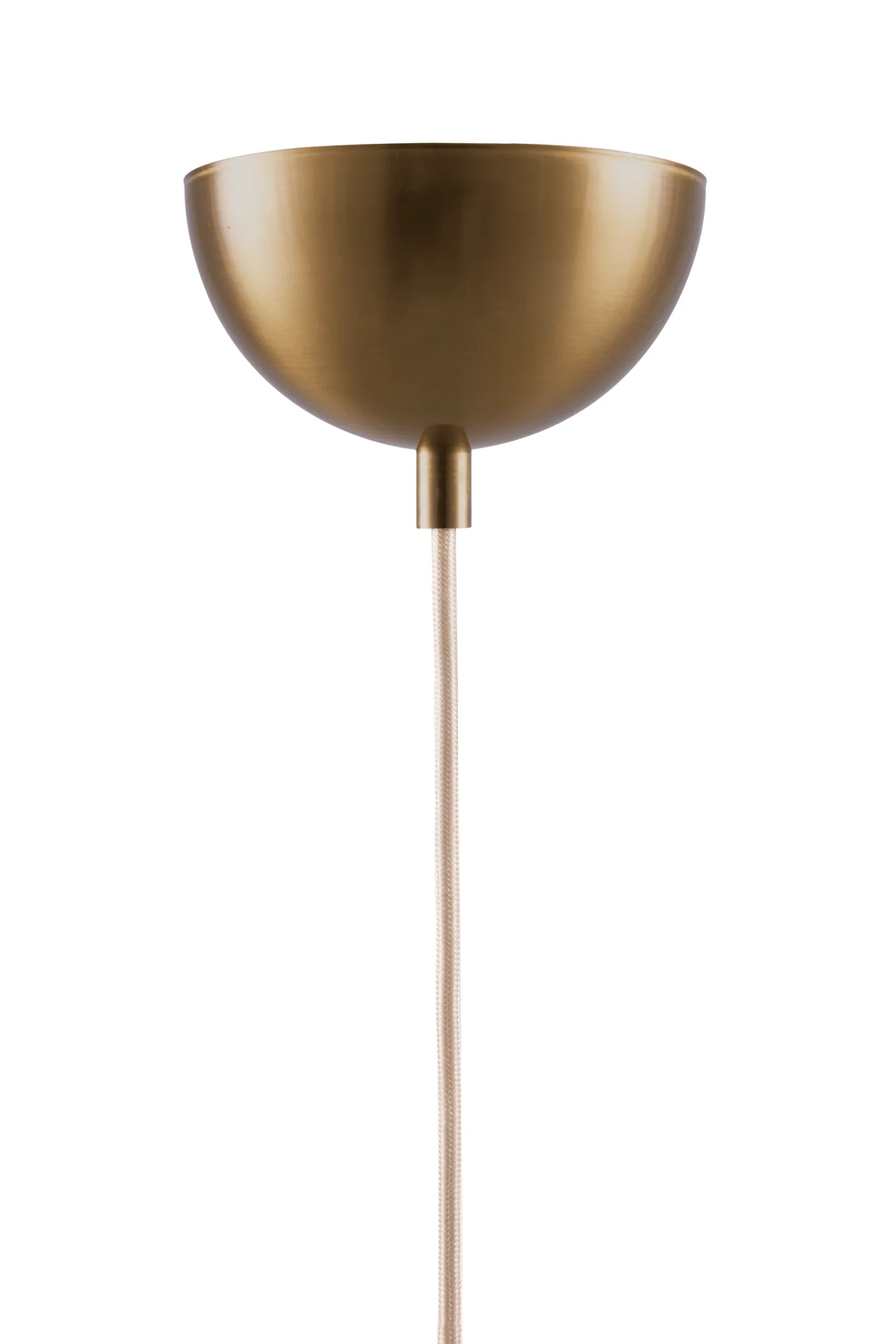 Iris Pendelleuchte 50, Creme-Schwarz (Weiß-goldfarben) Globen Lighting