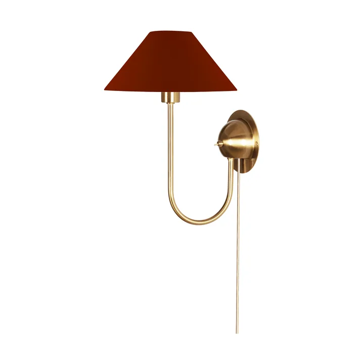 Iris Wandleuchte - Burgunderrot - Globen Lighting