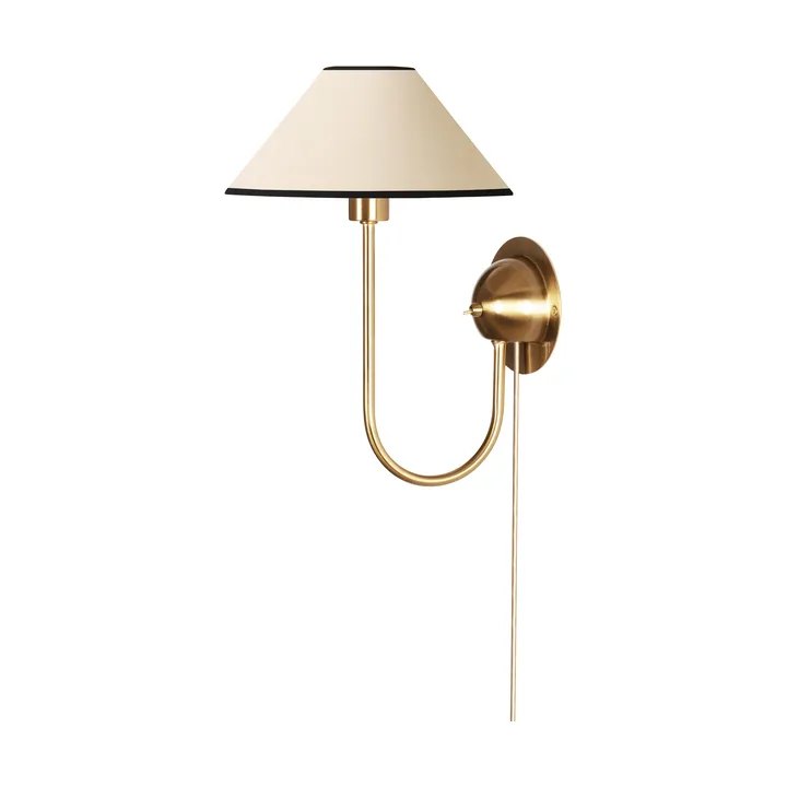 Iris Wandleuchte - Creme-Schwarz - Globen Lighting