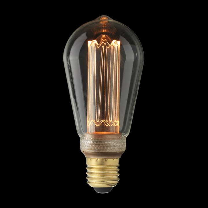 Laser filament LED E27, 6,4cm, E27 Globen Lighting