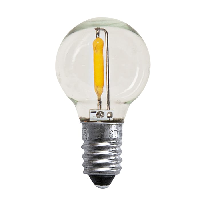 Lichtquelle E10 LED Kugel 0,5W 3er-Pack, Klar Globen Lighting